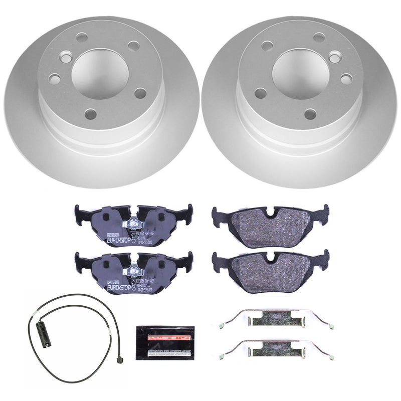 Power Stop 96-02 BMW Z3 Rear Euro-Stop Brake Kit