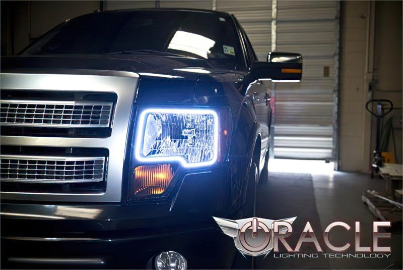 Oracle Ford F-150/Raptor 09-14 Halo Kit - ColorSHIFT w/ Simple Controller