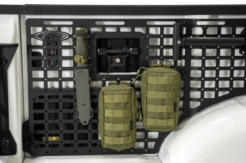 ADD 2021+ Ford F150 Raptor 66in Bed Side Molle Panels - Passenger Center