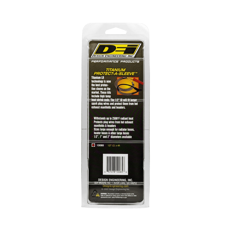 DEI Protect-A-Sleeve 1/2in ID x 4ft - Titanium