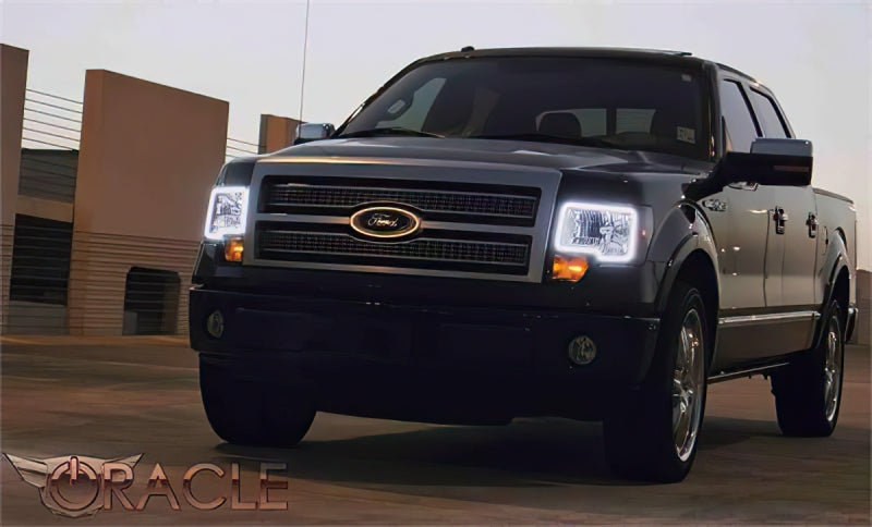 Oracle Ford F-150/Raptor 09-14 Halo Kit - ColorSHIFT w/ Simple Controller