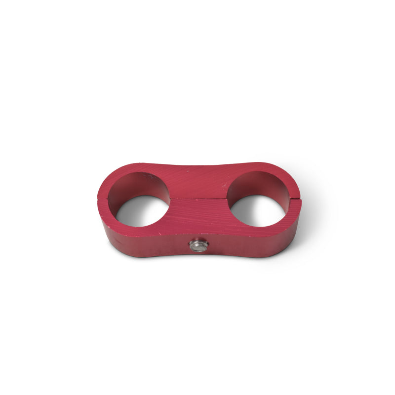 Russell Hose Separator For -12 Braided Hose Red Anodize (2 Pack)