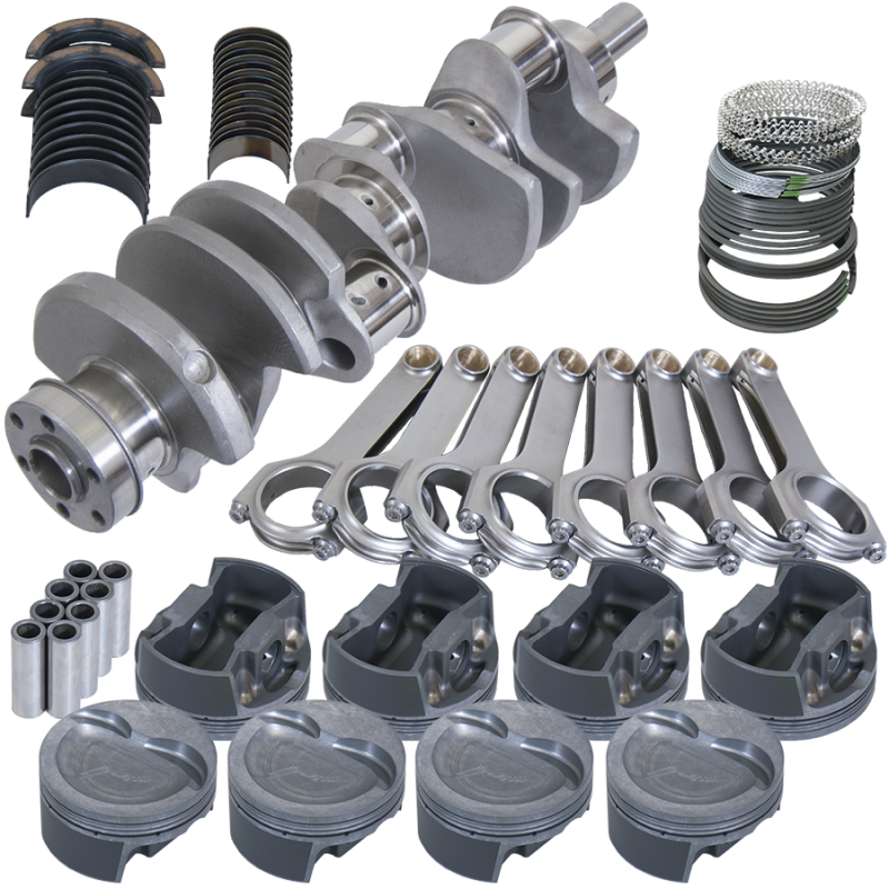 Eagle Ford 351W 4.000in Crank 6.250in H-Beam -6.5cc Flat Top 4.040in Pistons Balanced Assembly