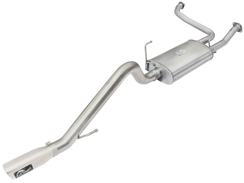 aFe MACH Force XP Exhaust Cat-Back 2.5/3in SS-409 w/ Polished Tip 05-15 Nissan Xterra V6 4.0L