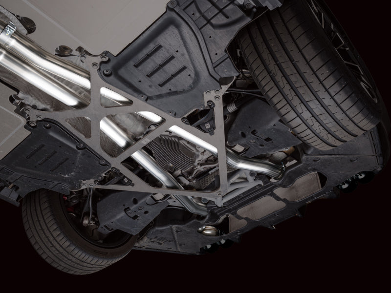 AWE Tuning BMW G90/G99 M5 Track Edition Cat-Back Exhaust - Diamond Black Tips
