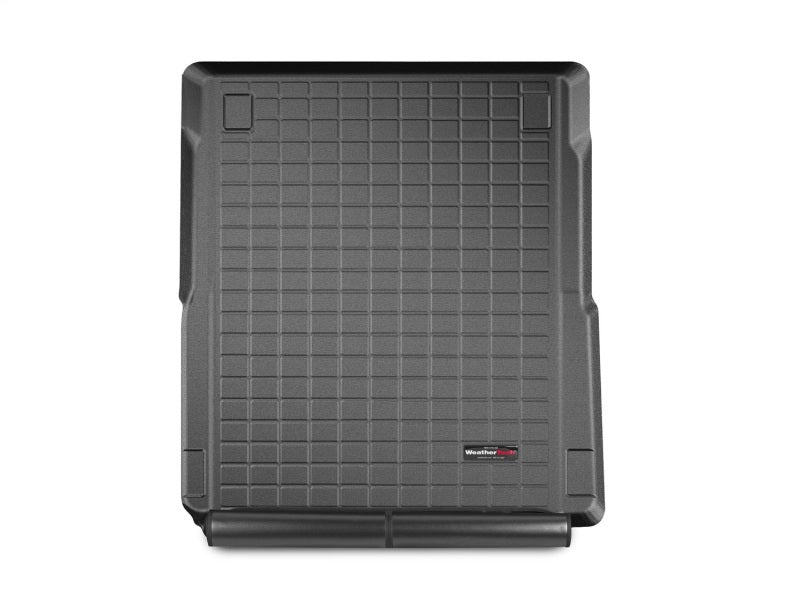 WeatherTech 2018+ Porsche Panamera E-Hybrid Cargo Liner w/Bumper Protector - Black