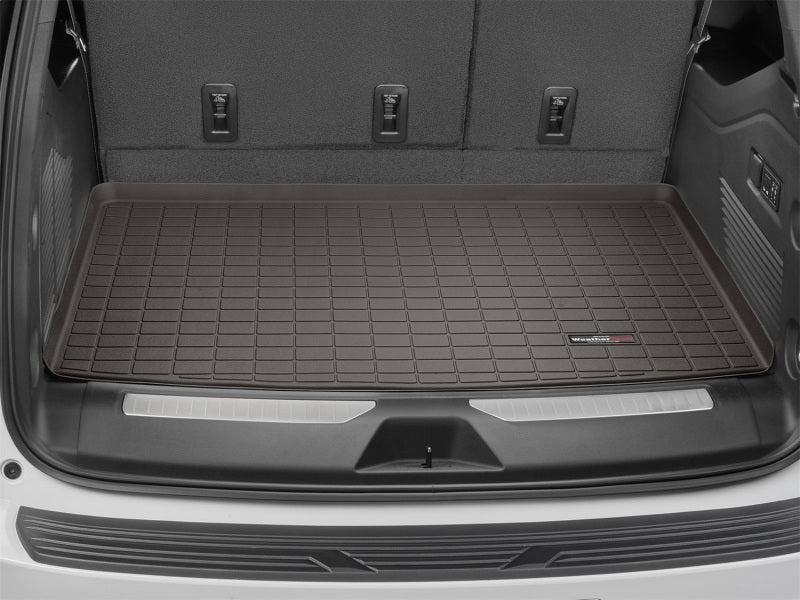 WeatherTech 2021+ Chevrolet  Suburban Trunk Cargo Liner - Cocoa