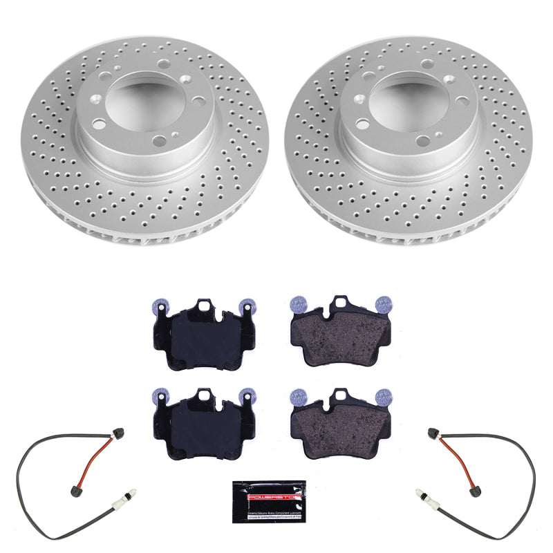 Power Stop 06-08 Porsche 911 Front Euro-Stop Brake Kit