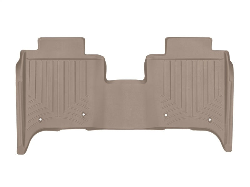 WeatherTech 18+ Land Rover Range Rover (LWB/No 2nd Row Console) Rear FloorLiner - Tan