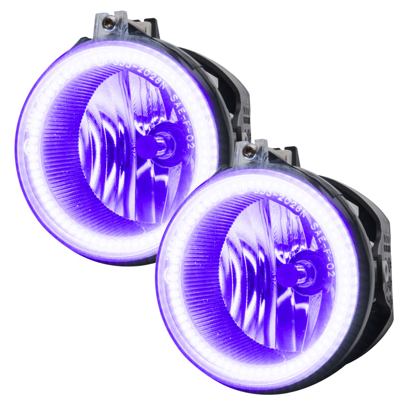 Oracle 13-14 Ford Mustang Shelby/Roush/GT500 LED Fog Light Halo Kit - UV/Purple