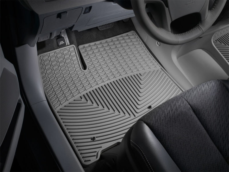 WeatherTech 11-12 Toyota Sienna Front Rubber Mats - Grey