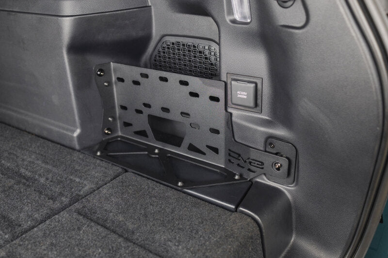 DV8 Offroad 25-26 Toyota 4Runner i-Force MAX Compressor Mount - Micro Texture Black Powder Coat