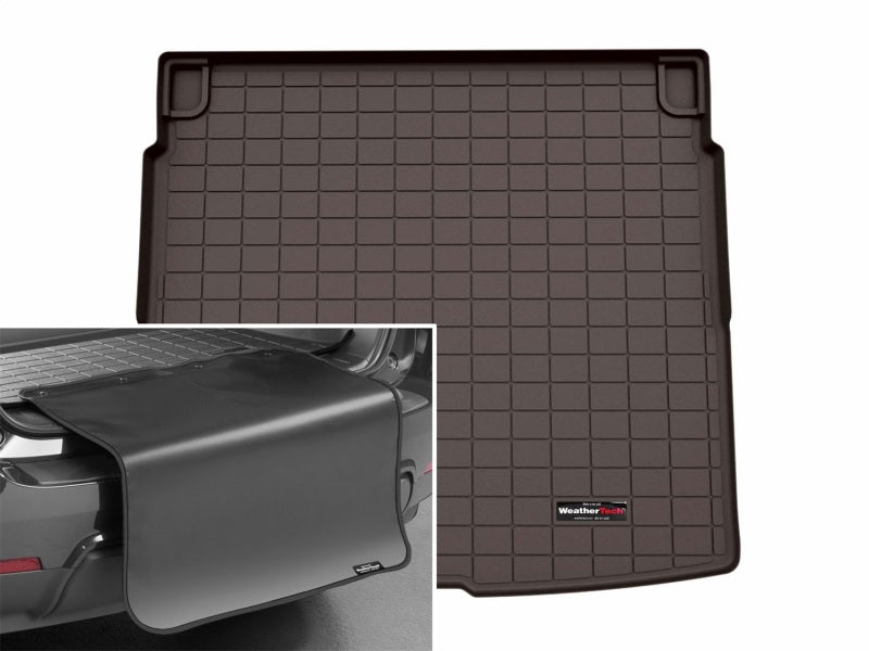 WeatherTech 25-25 Audi Q5 Trunk Cargo Liner w/Bumper Protector - Cocoa