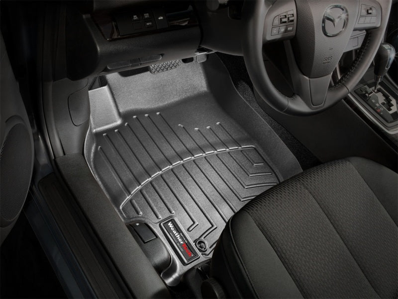 WeatherTech 10-13 Mazda  6 / speed6 Front FloorLiner - Black
