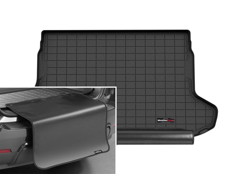 WeatherTech 2022 BRZ/GR86 (Vehicles w/6 or 8 Speakers) Cargo Liner w/Bumper Protector - Black