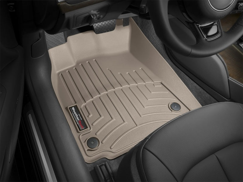 WeatherTech 12+ Audi A6/S6 Front FloorLiner - Tan