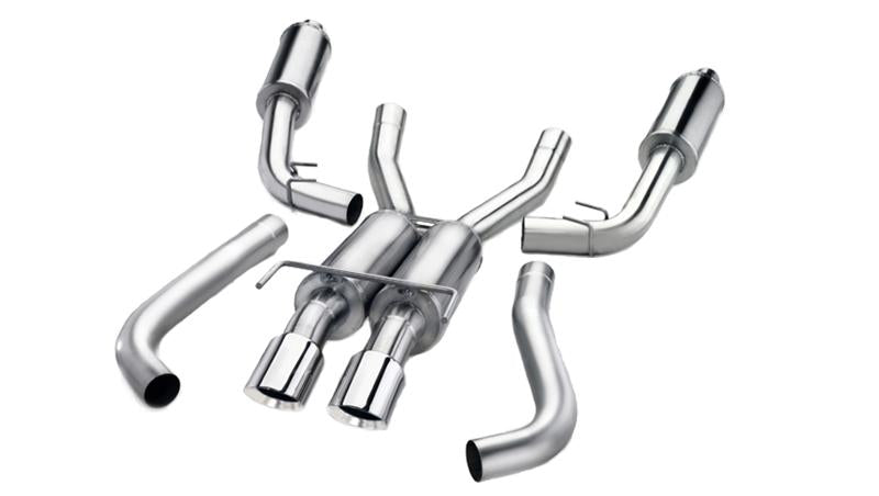 Corsa 2011-2014 Cadillac Escalade 6.2L V8 Polished Sport Cat-Back Exhaust