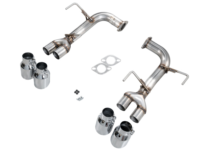 AWE Tuning 22-25 Subaru VB WRX Track Edition Axle-Back Exhaust - Chrome Silver Tips