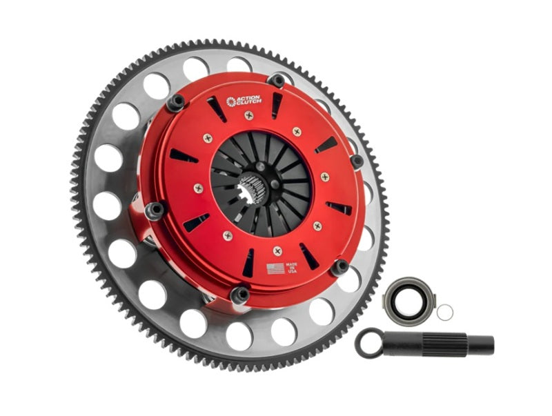 Action Clutch 04-06 Acura TL3.2L (J32) 7.25in Triple Disc Clutch Kit w/Aluminum Flywheel