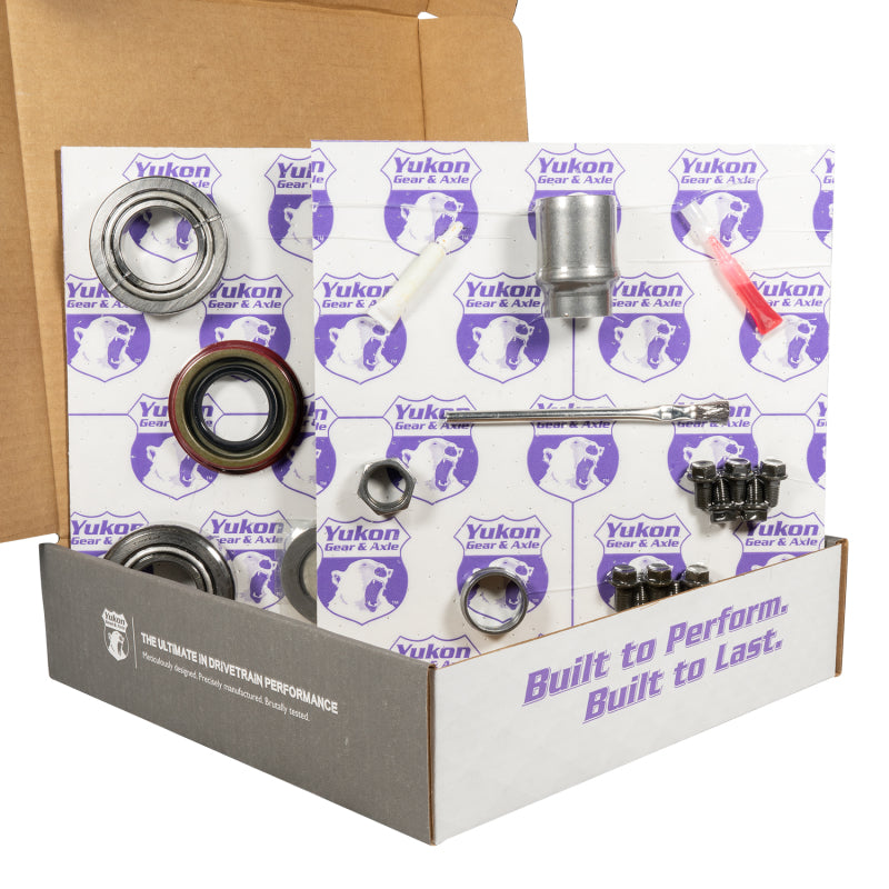 Yukon Gear 8.2in GM 3.08 Rear Ring & Pinion Install Kit 28 Spline Positraction 2.25in Axle Bearings