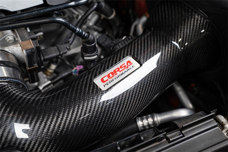 Corsa 16-24 Chevrolet Camaro SS 6.2L V8 Carbon Fiber Open Element Air Intake - Dry