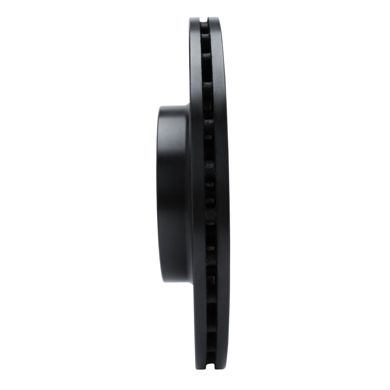 R1 08-15 Mercedes-Benz C63 AMG Rear Drilled & Slotted Black Brake Rotor