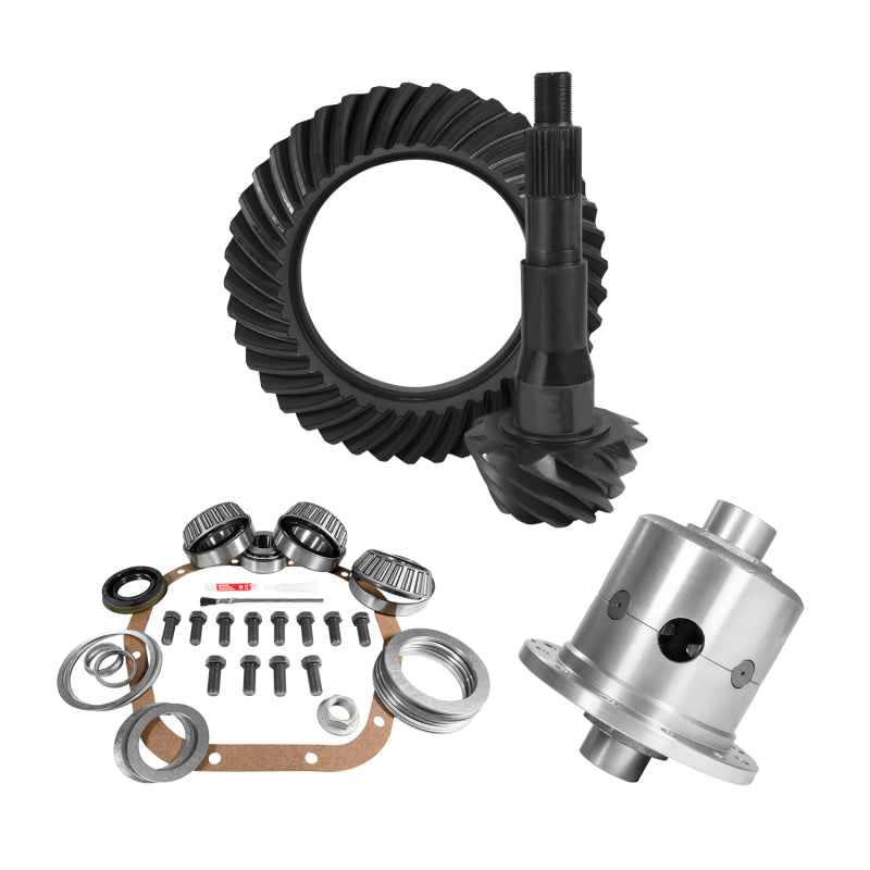 Yukon Gear 10.5in Ford 3.73 Rear Ring & Pinion Install Kit 35 Spline Positraction