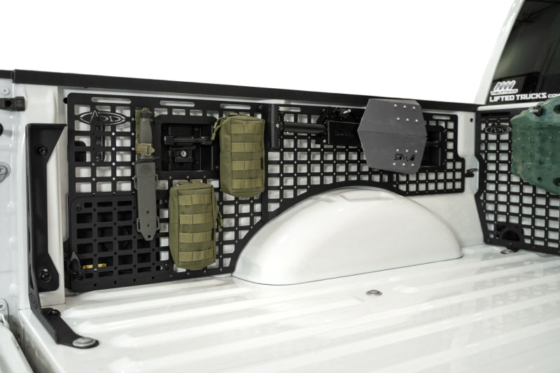 ADD 2021+ Ford F150 Raptor 66in Bed Side Molle Panels - Passenger Center