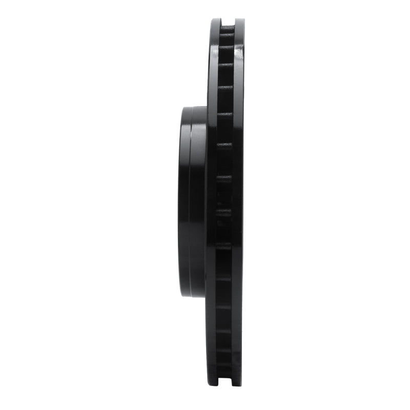 R1 02-09 Buick Rainier Front Left Drilled & Slotted Black Brake Rotor