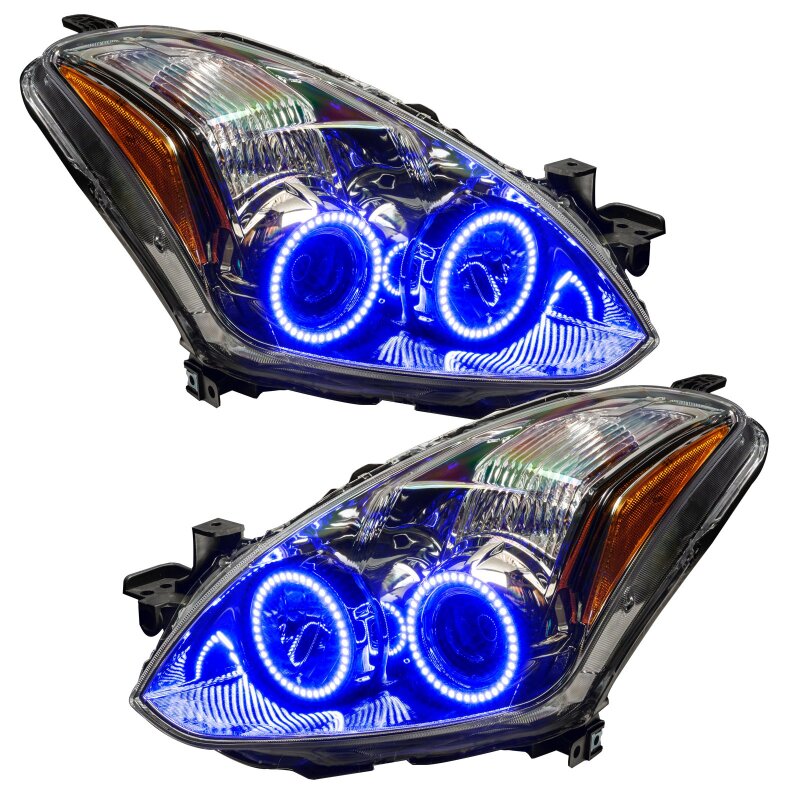 Oracle 10-12 Nissan Altima Coupe LED Headlight Halo Kit - Blue