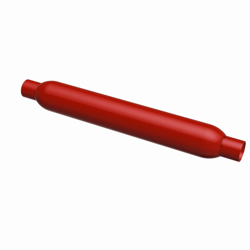 MagnaFlow Muffler Red Pack Series Glasspack 3.5 Dia 12 2.25/2.25 RP