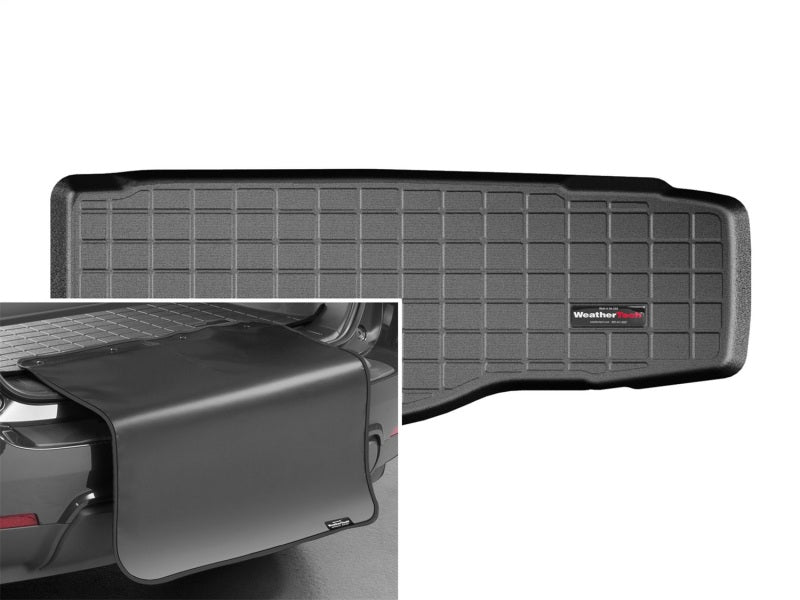 WeatherTech 2013+ Ford Fusion Energi Cargo Liner w/ Bumper Protector - Black