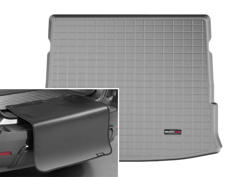 WeatherTech 14+ Toyota Highlander Cargo Liner w/ Bumper Protector - Grey