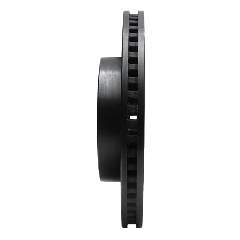 R1 03-03 Dodge Durango Front Right Drilled & Slotted Black Brake Rotor
