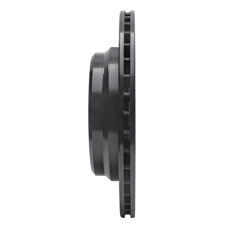 R1 96-03 BMW 540I Rear Right Drilled & Slotted Black Brake Rotor