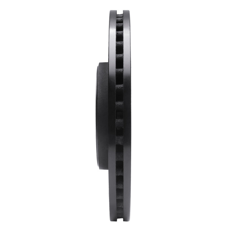 R1 05-09 Ford Freestyle Front Right Drilled & Slotted Black Brake Rotor
