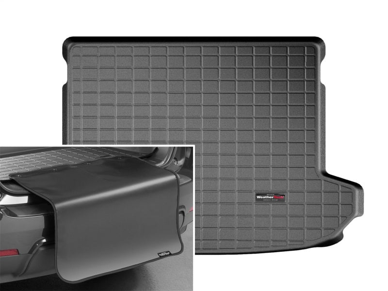 WeatherTech 2017+ Kia Sportage Cargo Liner w/ Bumper Protector - Black