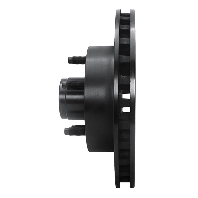 R1 95-97 Ford Ranger (USA/Canada) Front Left Drilled & Slotted Black Brake Rotor