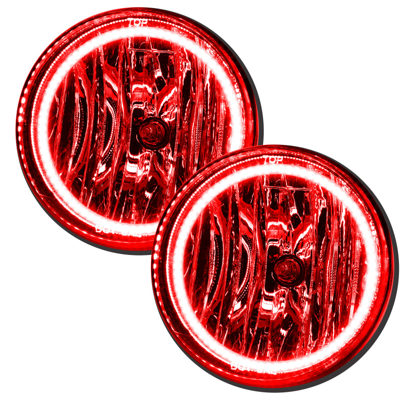 Oracle 96-02 Dodge Viper GTS LED Fog Light Halo Kit - Red