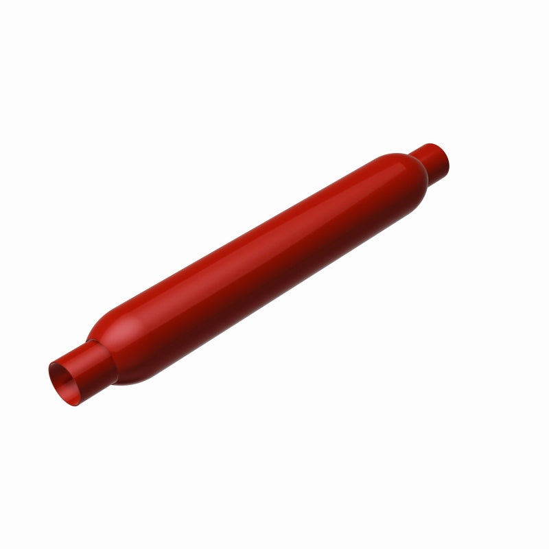 MagnaFlow Muffler Red Pack Series Glasspack 3.5 Dia 12 2.25/2.25 RP