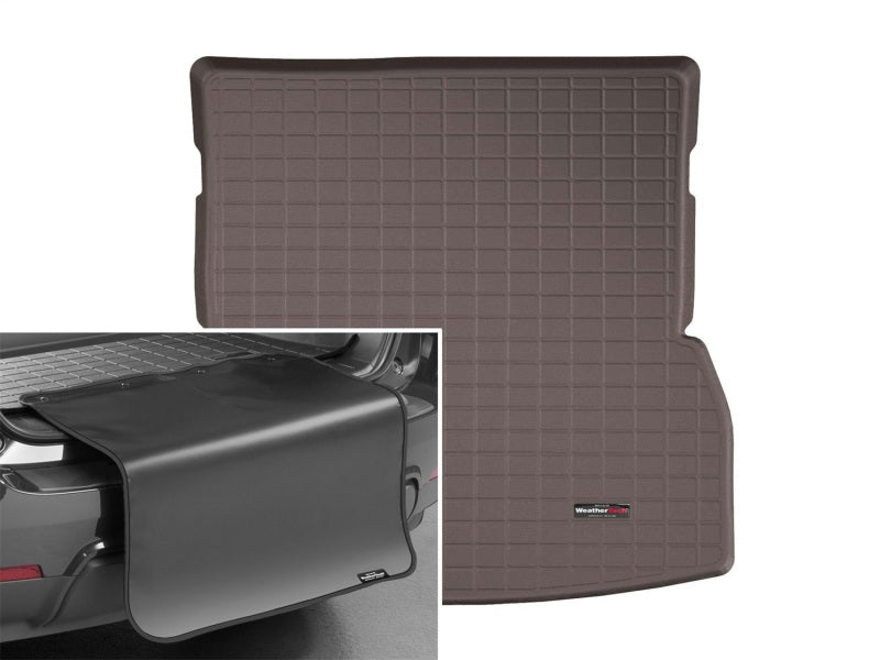 WeatherTech 2020+ Lincoln Aviator Cargo With Bumper Protector - Cocoa