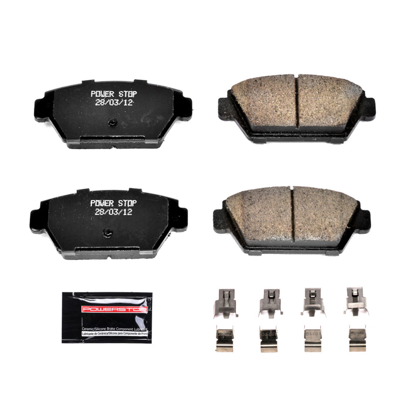 Power Stop 90-94 Eagle Talon Rear Z23 Evolution Sport Brake Pads w/Hardware