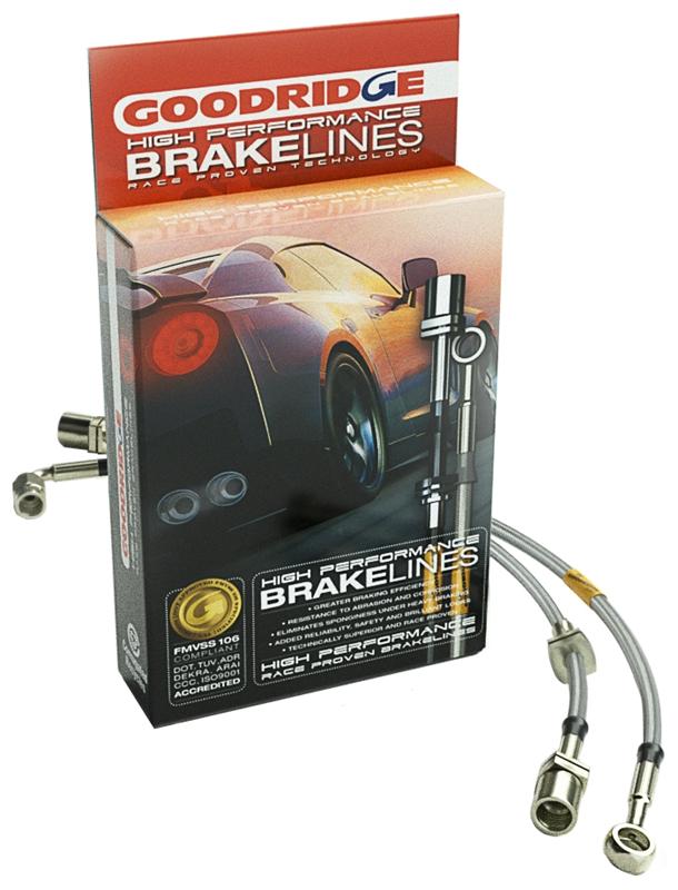 Goodridge 05-10 Nissan Frontier 4in Extended SS Brake Lines
