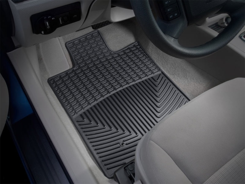 WeatherTech 06-09 Ford Fusion Front Rubber Mats - Black