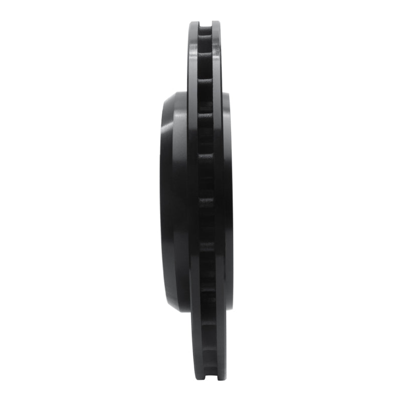 R1 12-25 Dodge Durango Rear Right Drilled & Slotted Black Brake Rotor