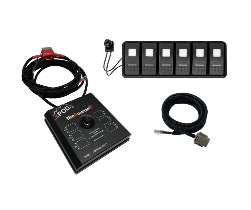 sPOD SourceLT Modular w/Blue LED for 36in Battery Cables
