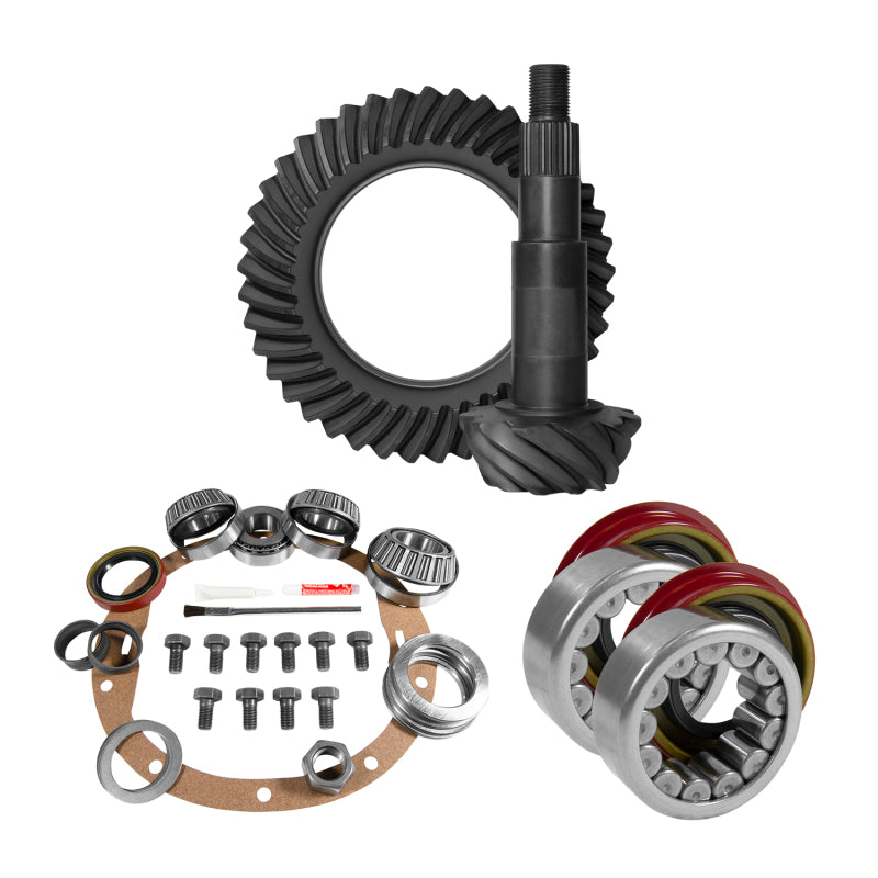 Yukon Gear 8.5in GM 4.88 Rear Ring & Pinion Install Kit Axle Bearings 1.625in Case Journal