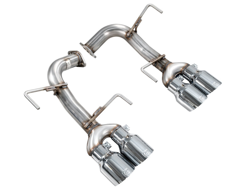 AWE Tuning 22-25 Subaru VB WRX Track Edition Axle-Back Exhaust - Chrome Silver Tips
