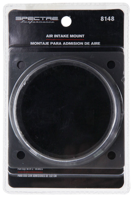 Spectre Air Duct/Intake Tube Mounting Plate 3in. Outlet