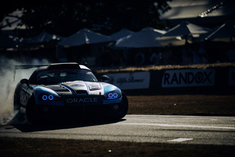 Oracle 03-09 Dodge Viper SRT-10 LED Headlight Halo Kit - Blue
